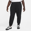 Nike Women's  Sportswear Tech Fleece Mid-rise Jogger Pants (plus Size) In Black/black