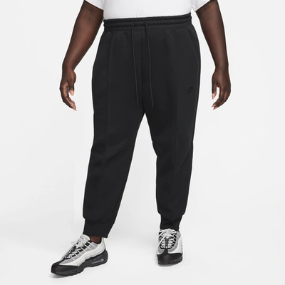 Nike Womens  Nsw Plus Size Tech Fleece Mr Joggers In Black/black