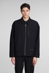 AND WANDER CASUAL JACKET IN BLACK POLYESTER