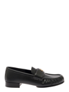 Givenchy Terra Loafers With Leather Track Sole In Black