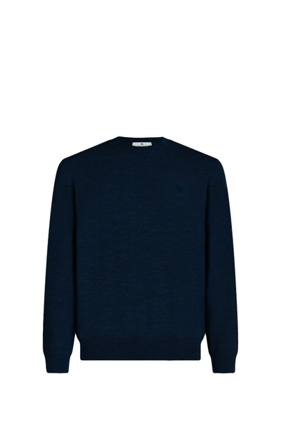 Etro Sweater In Blue