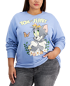 LOVE TRIBE TRENDY PLUS SIZE TOM AND JERRY SPRINGY GRAPHIC SWEATSHIRT