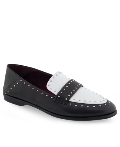 Aerosoles Beatrix Casual-loafer In Black Combo