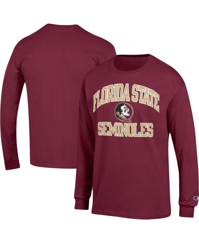 Champion Men's  Garnet Florida State Seminoles High Motor Long Sleeve T-shirt