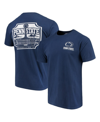 IMAGE ONE MEN'S NAVY PENN STATE NITTANY LIONS COMFORT COLORS CAMPUS ICON T-SHIRT