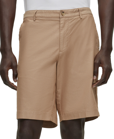 Hugo Boss Boss By  Men's Slim-fit Shorts In Medium Beige