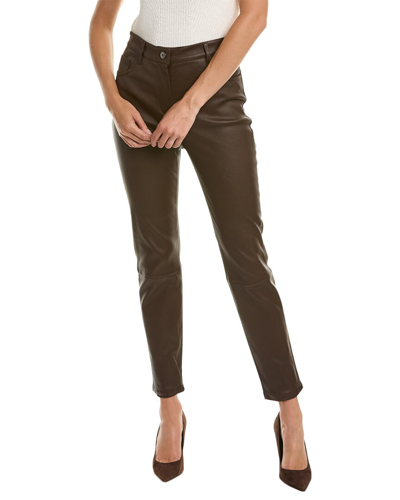 BRUNELLO CUCINELLI BRUNELLO CUCINELLI LEATHER PANT