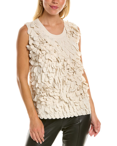 Brunello Cucinelli Petal Silk-blend Top