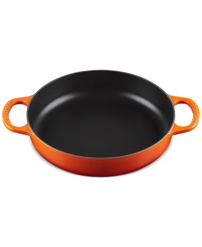 Le Creuset Enameled Cast Iron Signature Everyday Pan In Flame