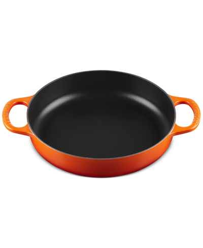 LE CREUSET ENAMELED CAST IRON SIGNATURE EVERYDAY PAN