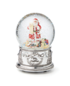 Reed & Barton Santa Jingle Bells Musical Snowglobe In Multi And No Color