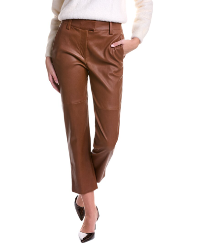 Brunello Cucinelli Leather Pant