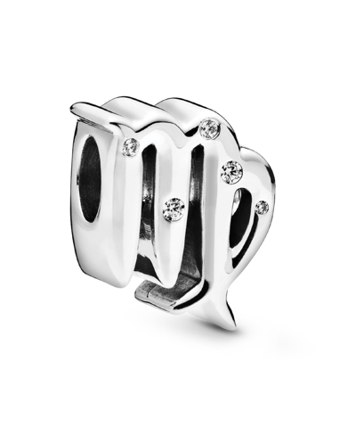 Pandora Sterling Silver Zodiac Charm In Silver - Virgo