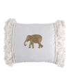 LEVTEX NACALA ELEPHANT DECORATIVE PILLOW, 14" X 18"