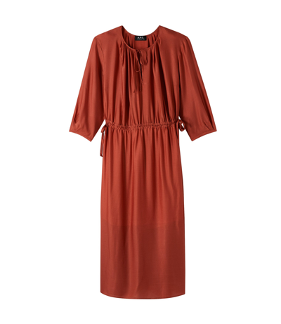 Apc Eve Dress In Lzz - Black