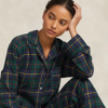 Polo Ralph Lauren Plaid Flannel Pajama Set In Polo Tartan