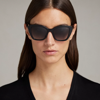 Polo Ralph Lauren Rl Isabel Sunglasses In Black