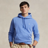 Polo Ralph Lauren Loopback Fleece Hoodie In Summer Blue