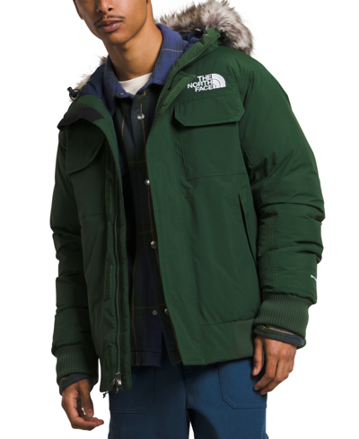 The North Face Men's Mcmurdo Waterproof Bomber Jacket In Pine Needle