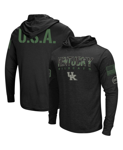 Colosseum Men's  Black Kentucky Wildcats Big And Tall Oht Military-inspired Appreciation Tango Long S