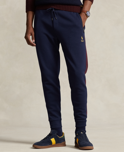 Polo Ralph Lauren Double-knit Cargo Jogger Pant In Aviator Navy