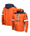 COLOSSEUM MEN'S COLOSSEUM ORANGE VIRGINIA CAVALIERS LACE-UP 2.0 PULLOVER HOODIE