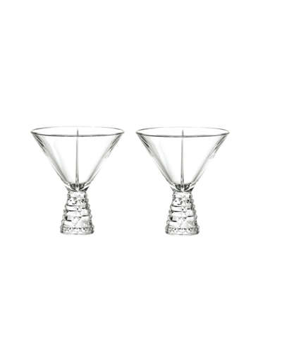 Nachtmann Punk Cocktail Coupe Glasses, Set Of 2 In Clear