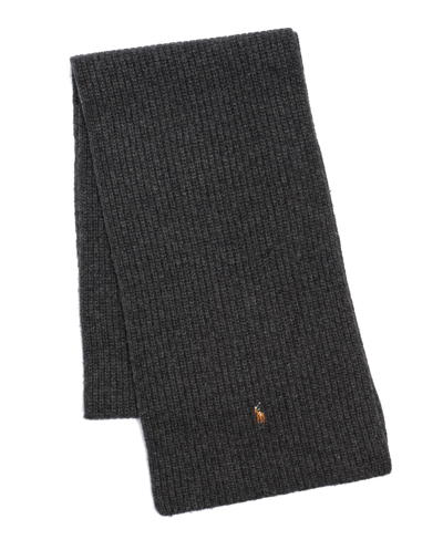 Polo Ralph Lauren Men's Signature Knit Scarf In Barclay Heather