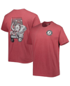 IMAGE ONE MEN'S CRIMSON ALABAMA CRIMSON TIDE HYPERLOCAL ELEPHANT T-SHIRT