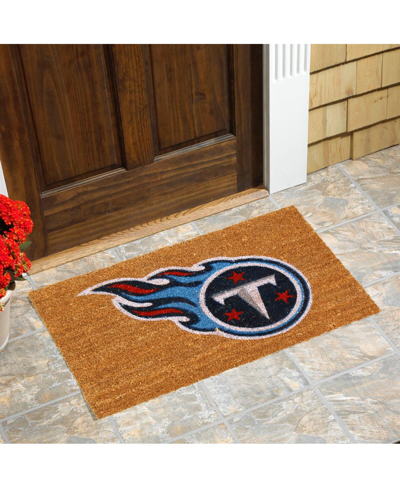 Memory Company Tennessee Titans Logo 20'' X 30'' Coir Doormat In Multi