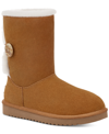 Koolaburra By Ugg Nalie Faux Fur Lined Short Boot In Chestnut