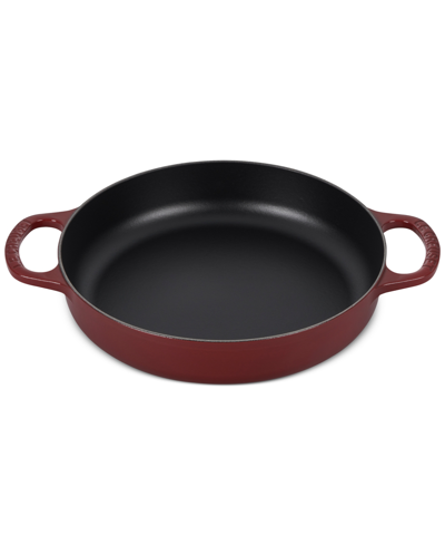 Le Creuset Enameled Cast Iron Signature Everyday Pan In Burgundy