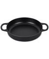 Le Creuset Enameled Cast Iron Signature Everyday Pan In Licorice
