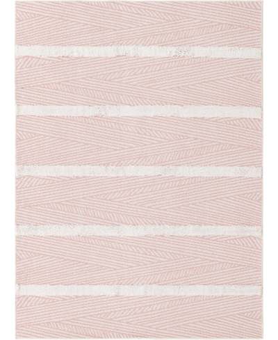 Sabrina Soto Casa Madrid 4'5" X 6' Area Rug In Pink
