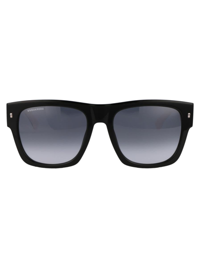 Dsquared2 Icon 0004/s Sunglasses In Black