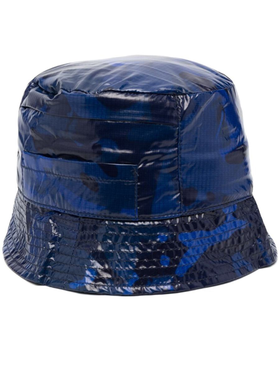 K-way R&d Pascal Nylon Bucket Hat In Blue