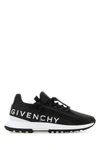 GIVENCHY GIVENCHY MAN BLACK LEATHER SPECTRE SNEAKERS
