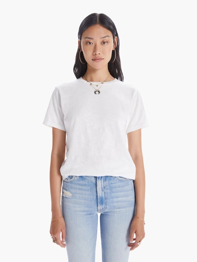 Velva Sheen Rolled Short Sleeve T-shirt (also In S, L,xl) In White