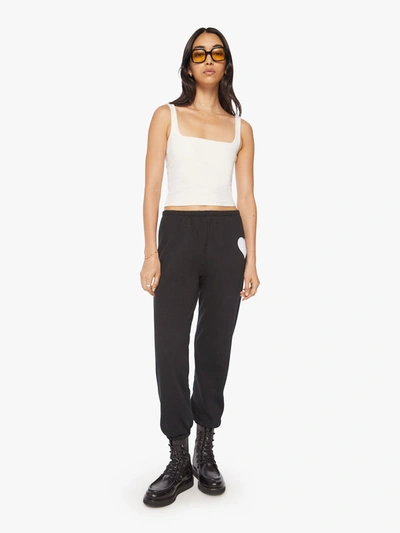 Sprwmn Heart Sweatpant (also In Xs) In Black