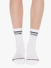 Mother Baby Steps Mf Socks In White In White