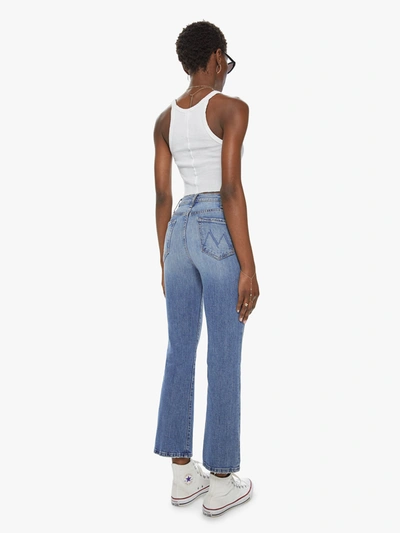 Mother The Hustler Ankle Scenic Route Jeans In Blue