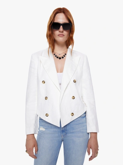 Maria Cher Candin Yara Short Blazer In Off White In Natural