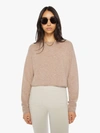 SABLYN LANCE CASHMERE CROP PULLOVER TOAST SWEATER (ALSO IN X, M,L)