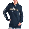 G-III 4HER BY CARL BANKS G-III 4HER BY CARL BANKS NAVY NASHVILLE PREDATORS OVERTIME PULLOVER HOODIE