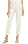 NYDJ SHERI FRAYED HEM SLIM JEANS