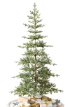 Balsam Hill Alpine Balsam Fir Pre-lit Artificial Tree In Green