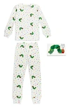 L'OVEDBABY X 'THE VERY HUNGRY CATERPILLAR™' KIDS' TWO-PIECE PAJAMAS & BOOK SET