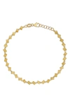 BONY LEVY BONY LEVY 14K GOLD MYKONOS BEADED BRACELET