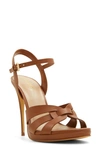 ALDO AFAONI ANKLE STRAP PLATFORM SANDAL