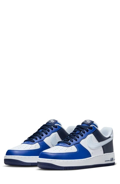 Nike Air Force 1 '07 Lv8 White/football Grey-game Royal Fq8825-100 Men's